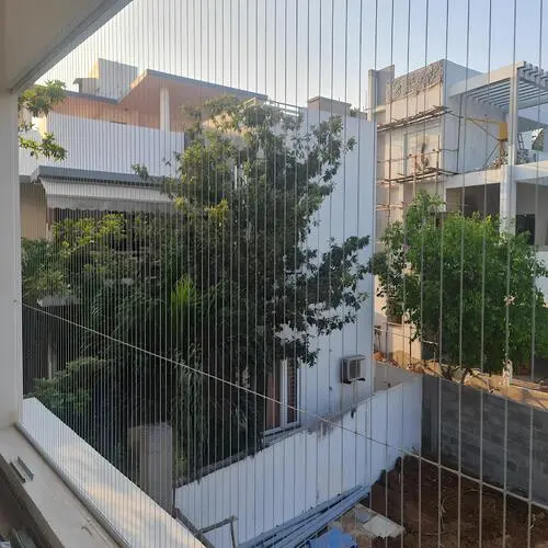 Noble Netting Offers Stainless Steel Invisible Grills for Balcony in Chennai, Throughout Tamil Nadu