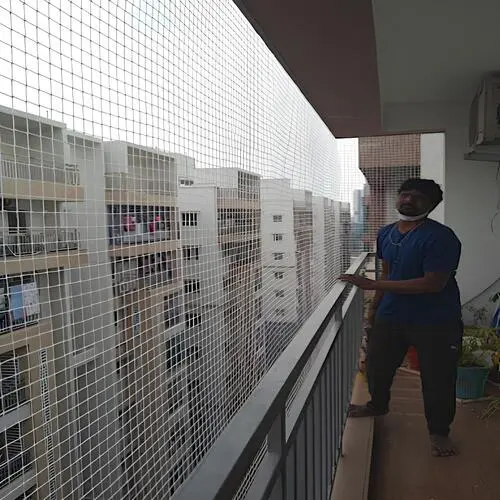 Noble Netting Premium Pigeon Nets for Balconies in Porur, Poonamallee and Throughout Chennai